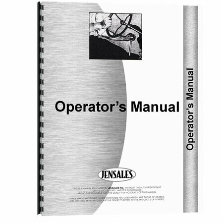 AFTERMARKET Tractor Operator Manual Fits International Harvester Cadet 111 RAP73483